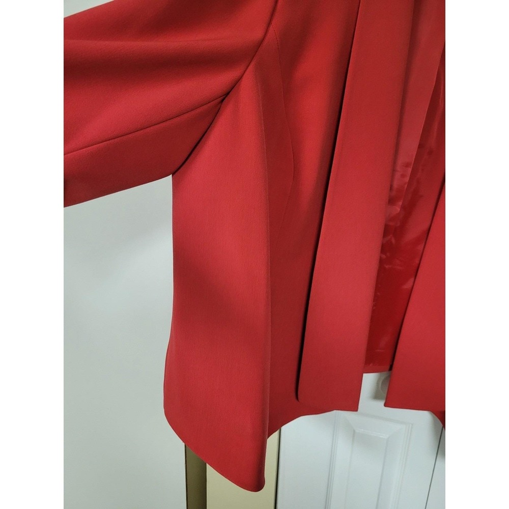 Jones Studio Womens Coral Open Blazer Jacket Fully‎ Lined Size 24W Careerwear - Picture 3 of 5